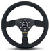 Sparco Steering Wheel R 323 Suede Black - 015R323PSNR - Subimods.com