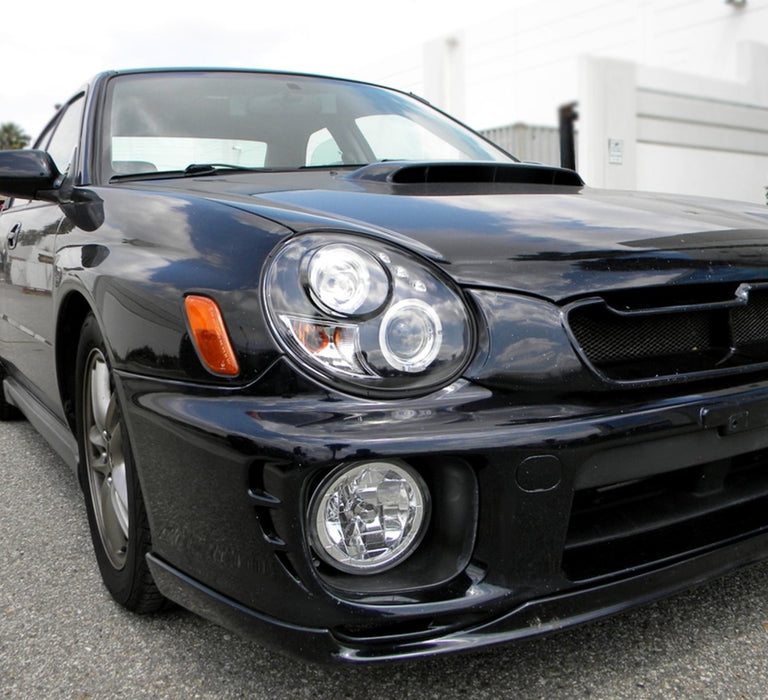 Spec-D Halo Style Projector Headlights w/ Matte Black Base and