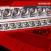 Spec-D Optic Style Sequential LED Tail Lights Chrome Housing w/ Red Lens and Red Bar 2008-2014 WRX Hatchback / 2008-2014 STI Hatchback - LT-WRX085RLED-SQ-TM - Subimods.com