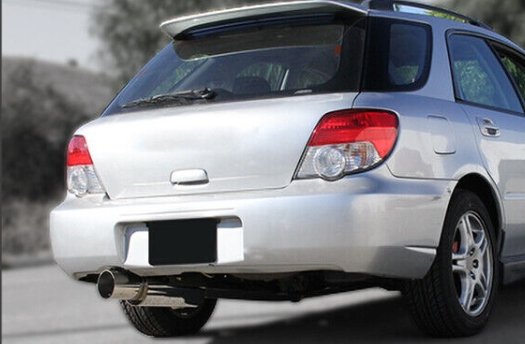 Spec-D Single Exit Style Cat Back Exhaust w/ Polished Tip 2002-2007 WRX / 2004-2007 STI - MFCAT3-WRX02 - Subimods.com