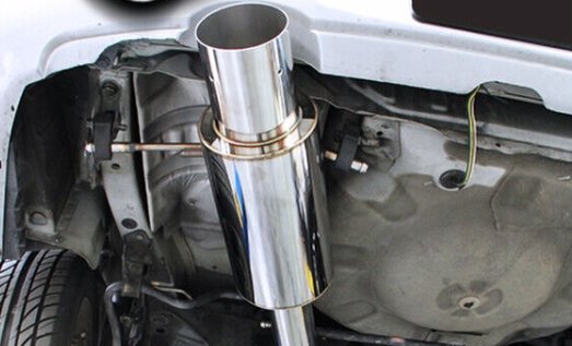 Spec-D Single Exit Style Cat Back Exhaust w/ Polished Tip 2002-2007 WRX / 2004-2007 STI - MFCAT3-WRX02 - Subimods.com