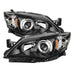 Spyder Black Projector Headlights 2008-2014 WRX Halogen Models Only - 9028281 - Subimods.com