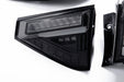 Spyder Sequential LED Tail Lights Black Housing w/ Smoke Lens and White Bar 2008-2014 WRX Hatchback / 2011-2014 STI Hatchback - 5086747 - Subimods.com