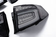 Spyder Sequential LED Tail Lights Black Housing w/ Smoke Lens and White Bar 2008-2014 WRX Hatchback / 2011-2014 STI Hatchback - 5086747 - Subimods.com