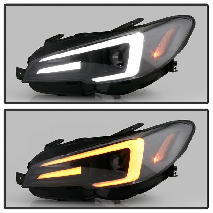 Spyder Signature Series Headlights 2015-2017 WRX / 2015-2017 STI / 2018-2021 WRX Base & Premium - 5088086 - Subimods.com