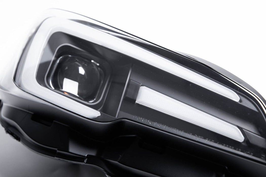 Driver Side Halogen Headlight Assembly For 2015-2017 Subaru Legacy Outback - Black Housing - Thor-more-lighting