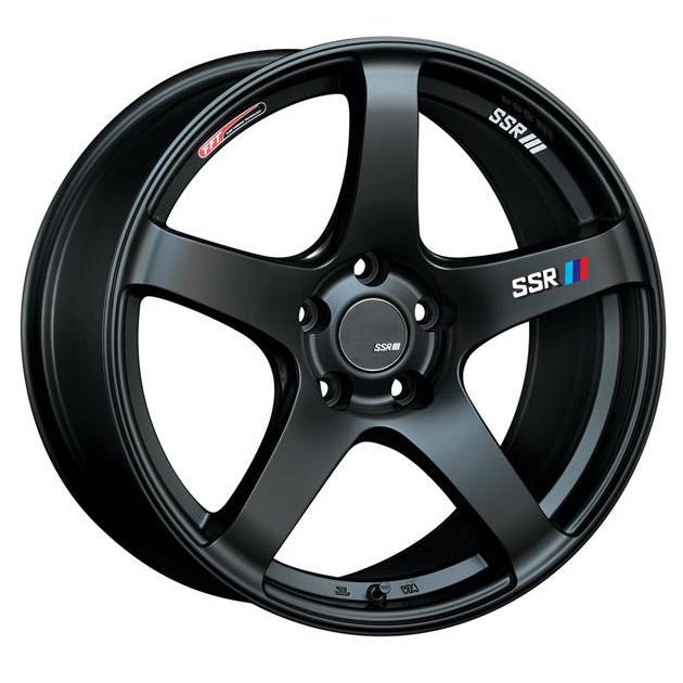 SSR GTV01 Flat Black Wheel 18x8.5 5x114.3 40mm Offset - T418850+4005GMB - Subimods.com