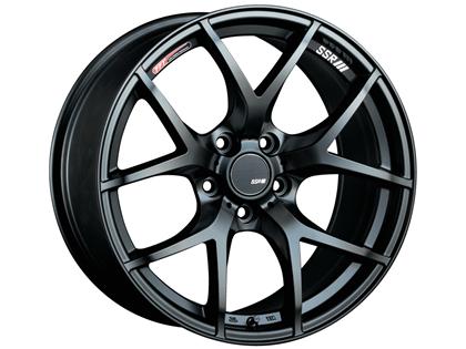 SSR GTV03 Flat Black Wheel 18x8.5 5x114.3 40mm Offset - T618850+4005GMB - Subimods.com