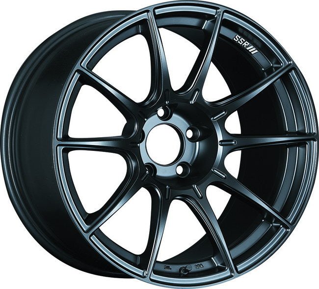 SSR GTX01 Flat Black Wheel 17x9 5x100 38mm Offset - XA17900+3805CMB - Subimods.com