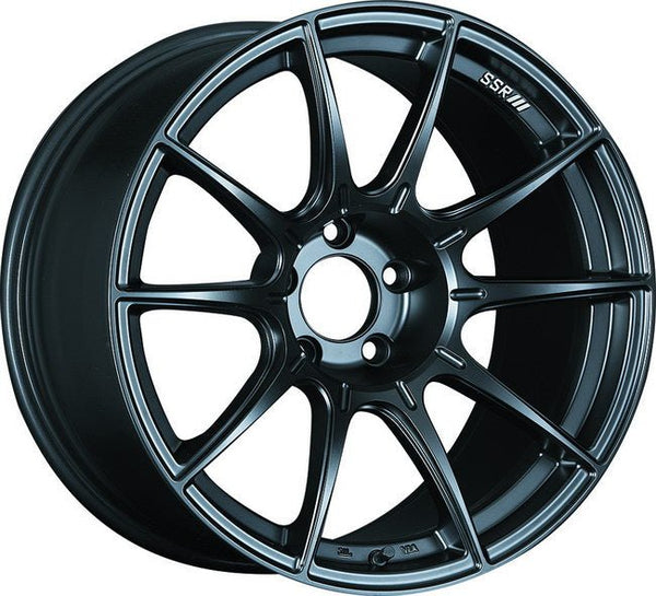 SSR GTX01 Flat Black 17x9 Wheel — Subimods.com