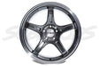 SSR GTX03 Black Graphite Wheel 18x9.5 5x114.3 +12mm Offset - XC18950+1205GGM - Subimods.com