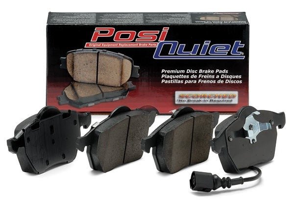 Stoptech PosiQuiet Ceramic Brake Pads Rear 2013-2021 BRZ - 105.11240 - Subimods.com