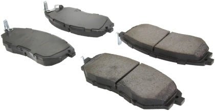 StopTech PosiQuiet Ceramic Front Brake Pads 2015-2021 WRX Non EyeSight w/ Steel Caliper - 105.10780 - Subimods.com