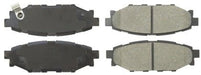 StopTech PosiQuiet Ceramic Rear Brake Pads 2008-2021 WRX Non EyeSight w/ Steel Caliper / 2009-2013 Forester - 105.11140 - Subimods.com
