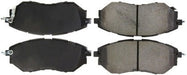 StopTech PosiQuiet Extended Wear Front Brake Pads 2015-2021 WRX Non EyeSight w/ Steel Caliper - 106.10780 - Subimods.com