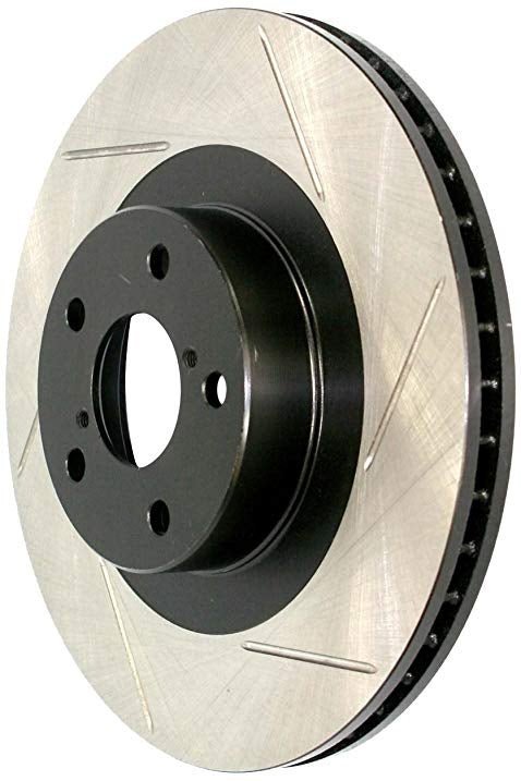 StopTech Power Slot 08-09 Scion xD / 09 Pontiac Vibe Slotted Left Front Rotor