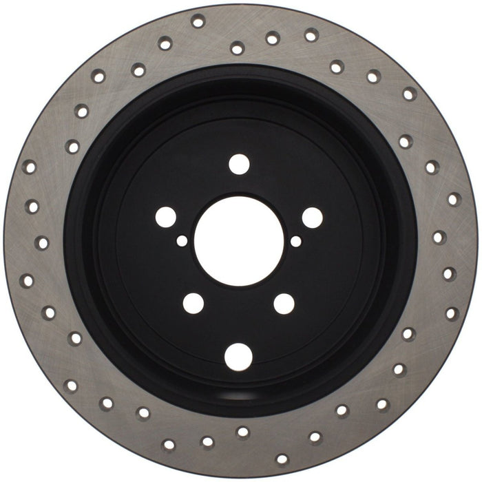 StopTech SportStop Drilled Rear Left Rotor 2008-2014 WRX / 2009-2013 Forester - 128.47029L - Subimods.com