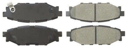 Stoptech Street Sport Rear Brake Pads 2008-2021 WRX Non EyeSight w/ Steel Caliper / 2009-2013 Forester - 309.11140 - Subimods.com