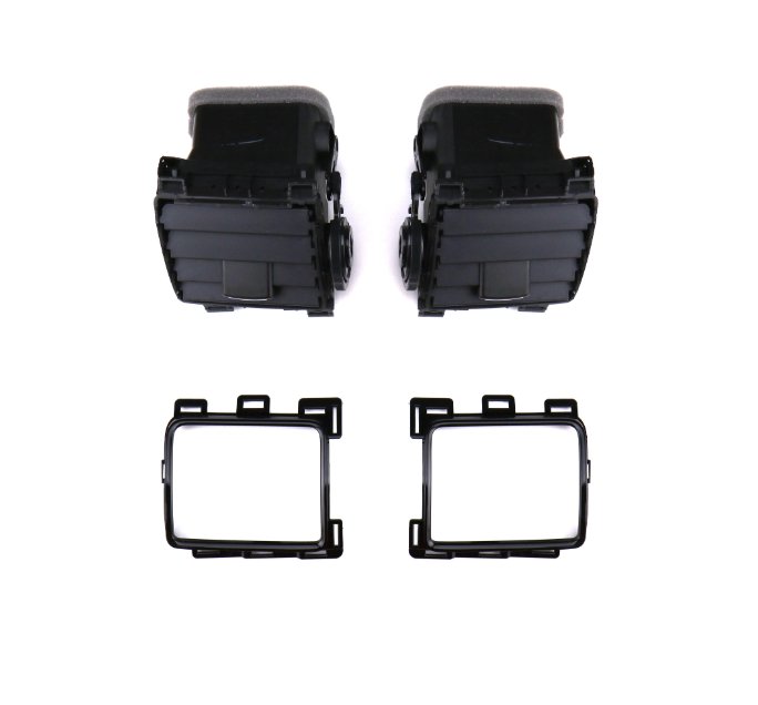 Subaru JDM Center Vent Kit Piano Black 2015-2021 WRX / 2015-2021 STI / 2014-2018 Forester - G3017VA000 - Subimods.com