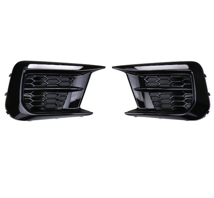 Subaru JDM Fog Light Bezel Pair For Use w/ DRL Bar Kit 2018-2021 WRX / 2018-2021 STI - H4517VA437 - Subimods.com