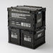 Subaru JDM Folding Container Medium Black - STSG17100160 - Subimods.com