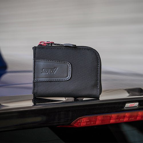 Subaru JDM STI Compact Wallet Black - STSG23100250 - Subimods.com