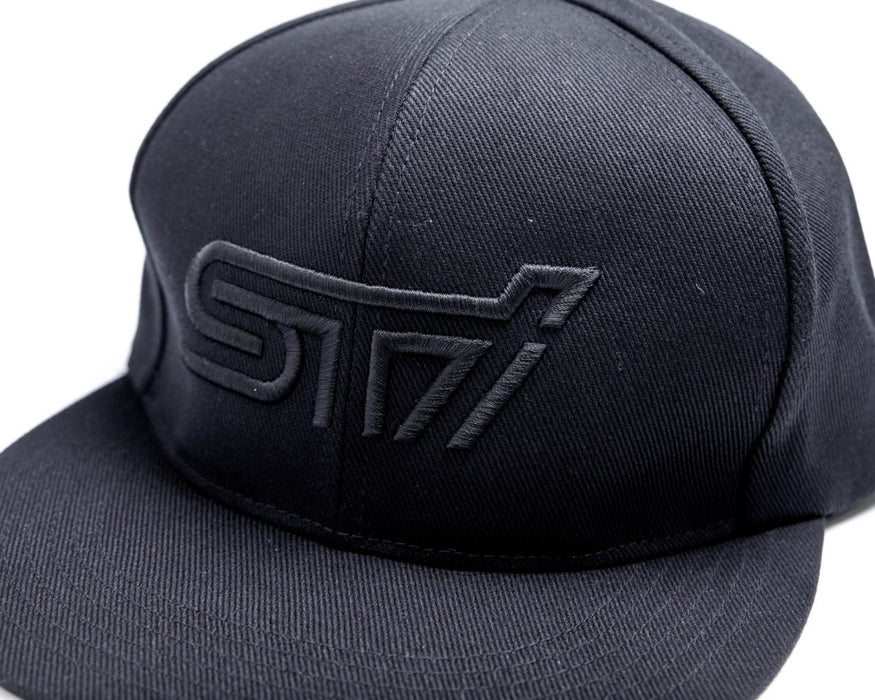 Subaru JDM STI Flat Cap Black - STSG18100421 - Subimods.com