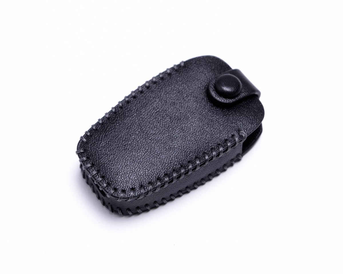 Subaru JDM STI Leather Access Key Cover Black - Subimods.com