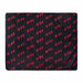 Subaru JDM STI Monogram Large Blanket Black w/ Red - STSG23100270 - Subimods.com