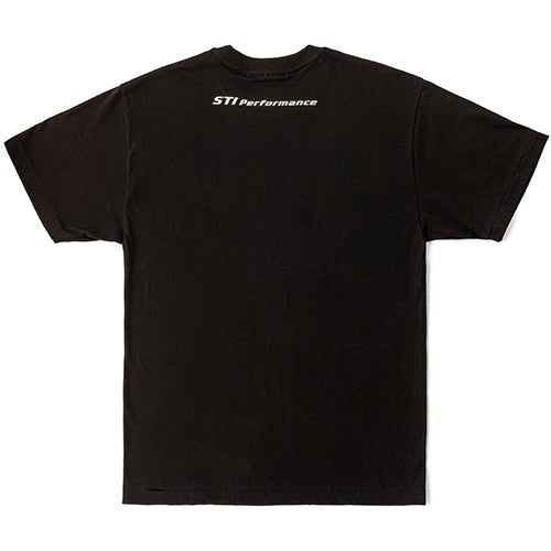 Subaru JDM STI Oversized T-shirt Black Medium - STSG23100380 - Subimods.com