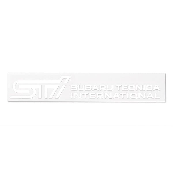 Type C Rv Sticker Subaru JDM STI Sticker Type C White for WRX STI - Subimods — Subimods.com