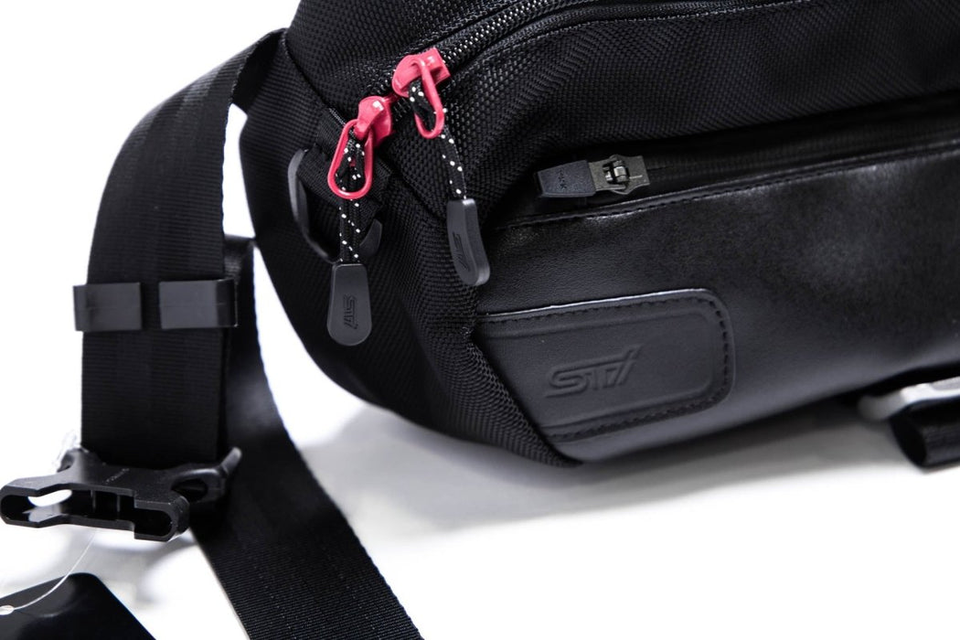 Subaru JDM STI Waist Bag Black - STSG21100250 - Subimods.com