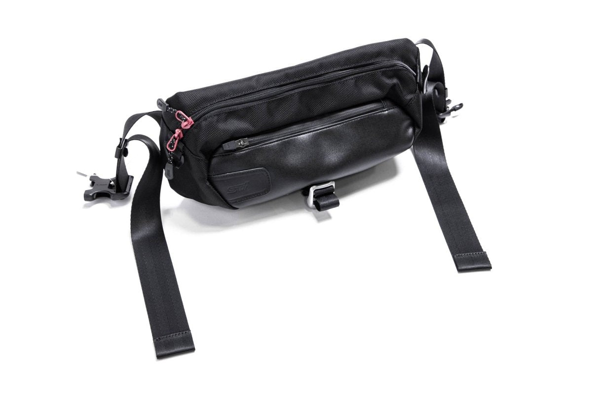 ✨極美品✨SUBARU STI ウエストバッグ（STSG21100250）スバル Subaru JDM STI Waist Bag Black - Subimods — Subimods.com