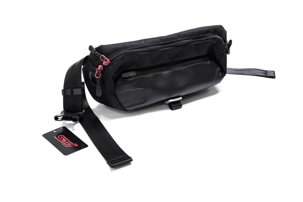 Subaru JDM STI Waist Bag Black - Subimods.com