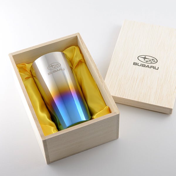 Subaru JDM Titanium Double Tumbler Cup - FHMY20004000 - Subimods.com