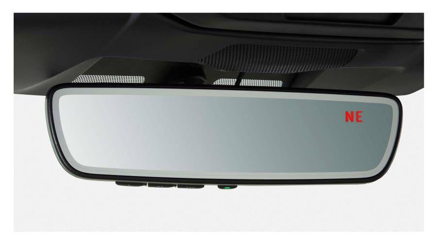 Subaru OEM Auto-Dimming Mirror With Compass And Homelink 2022-2024 WRX w/ CVT Transmission - H501SVC000 - Subimods.com