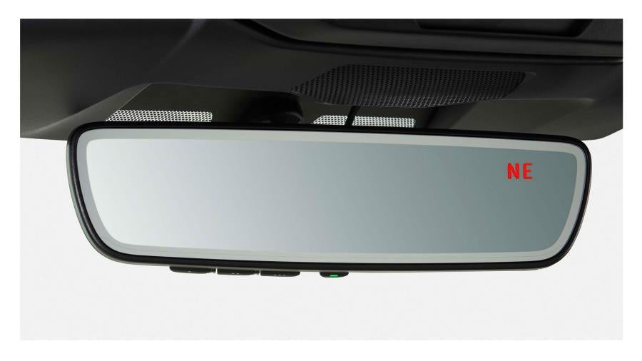 Subaru OEM Auto-Dimming Mirror With Compass And Homelink - 6MT - H501SVC100 - Subimods.com
