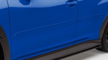 Subaru OEM Body Side Molding Set for WRX 2022-2024 Blue — Subimods.com