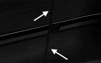 Subaru OEM Door Edge Guards Crystal Black Silica 2022 WRX - SOA801P080V2 - Subimods.com