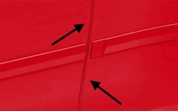 Subaru OEM Door Edge Guards Ignition Red 2022-2024 WRX - SOA801P080T7 - Subimods.com