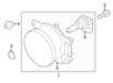 Subaru OEM Fog Lamp Assembly Screw 2017-2021 BRZ / 2014-2018 Forester - 909310002 - Subimods.com