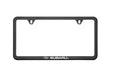 Subaru OEM License Plate Frame Matte Black 2007-2024 WRX / 2007-2021 STI / 2009-2021 Forester / 2018-2021 Crosstrek - SOA342L153 - Subimods.com