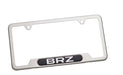 Subaru OEM License Plate Frame Stainless Steel 2013-2022 BRZ - SOA342L147 - Subimods.com