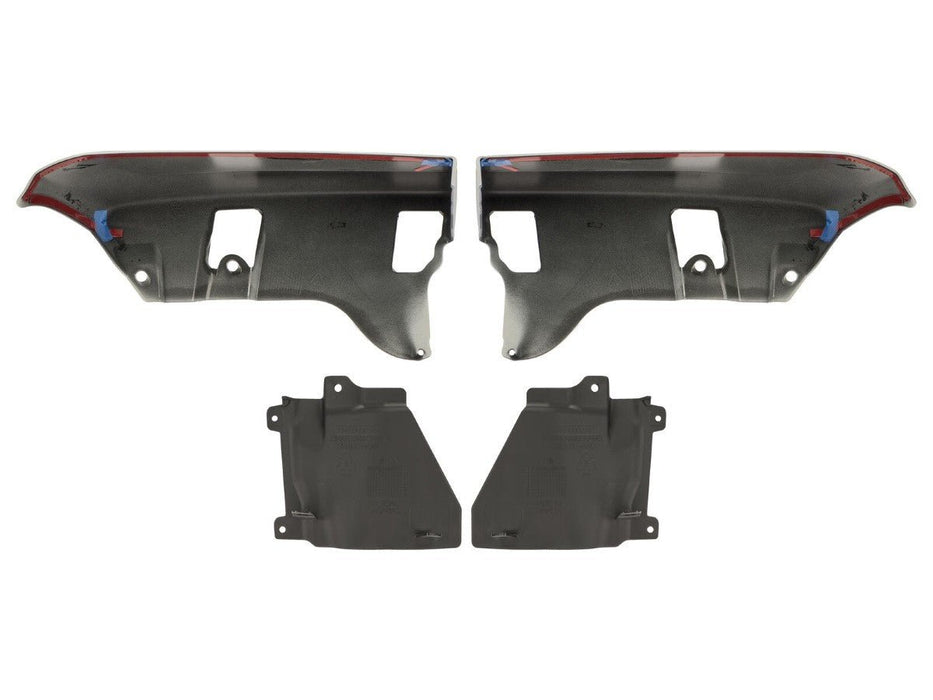 Subaru OEM Rear Aero Splash Guard Kit w/ Ceramic White Paint 2015-2021 WRX / 2015-2021 STI - J101SVA000W8 - Subimods.com