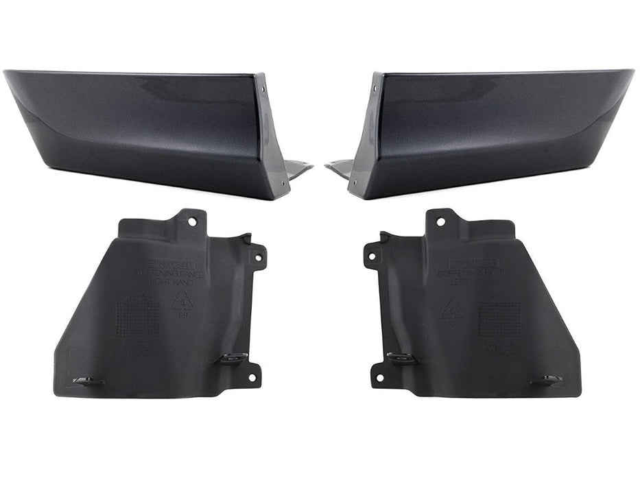 Subaru OEM Rear Aero Splash Guard Kit w/ Dark Gray Metallic Paint 2015-2021 WRX / 2015-2021 STI - J101SVA000EN - Subimods.com