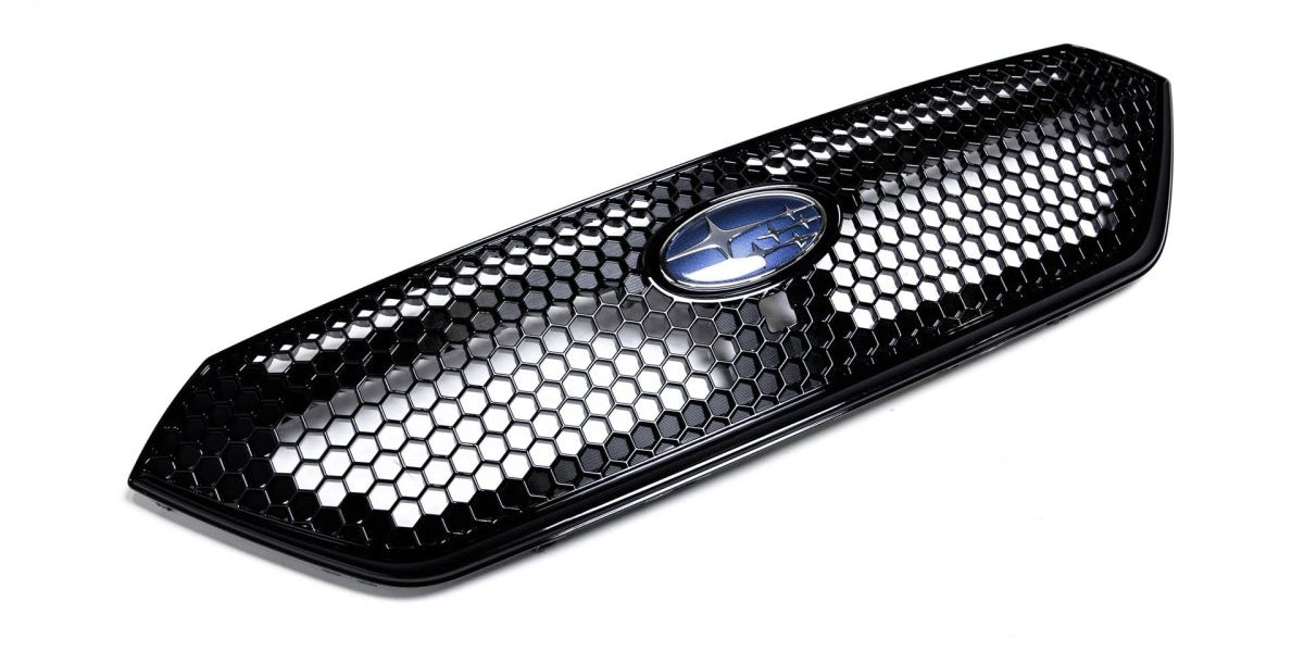 SUBARU S206 フロントグリル Subaru OEM Sport Grille for WRX 2022-2024 - Subimods — Subimods.com