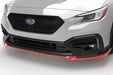 Subaru OEM STI Front Under Spoiler Red 2022-2024 WRX - E2410VC220 - Subimods.com