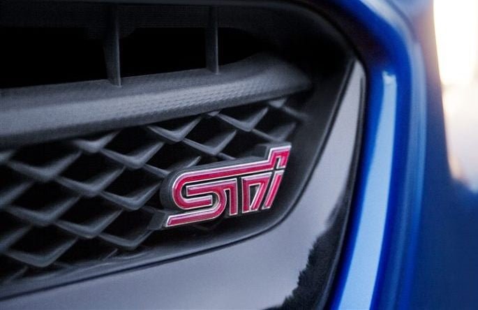 Subaru OEM STI Grille Emblem 2015-2017 STI - 93013VA160 - Subimods.com
