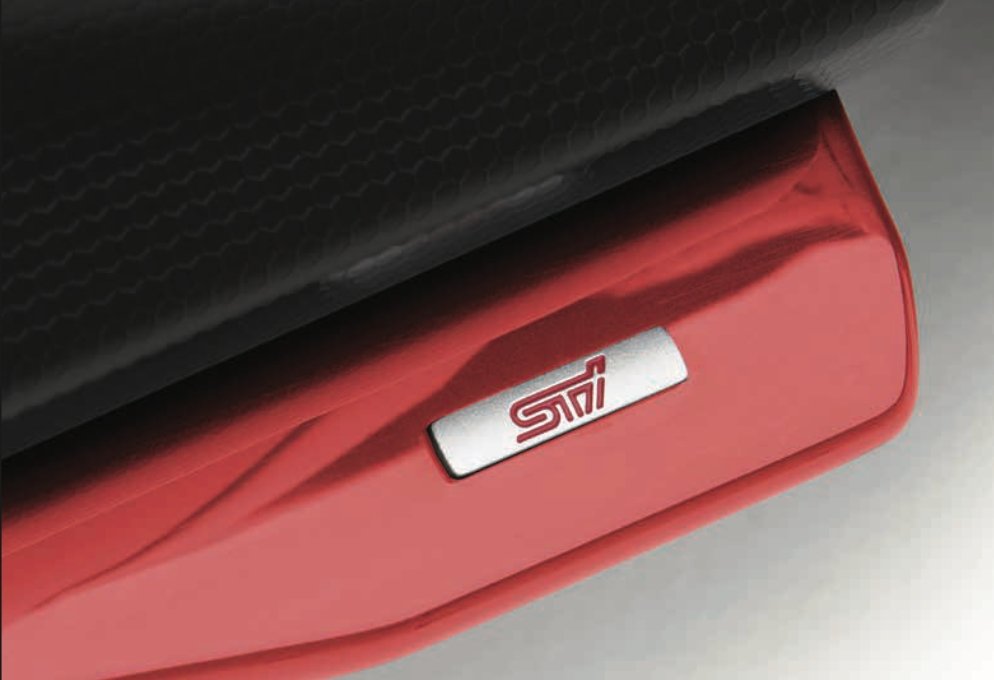 Subaru OEM STI Side Under Spoiler Kit Red 2022 WRX - E2610VC120 - Subimods.com