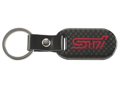 Subaru OEM STI Key Chain Carbon Fiber